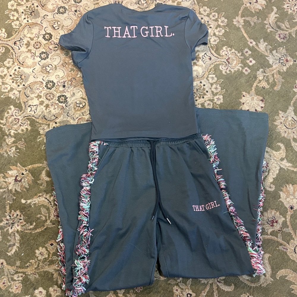 SHEIN Dark Gray 'THAT GIRL' Top